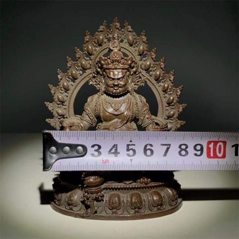 仏教美術 黄財神 仏堂奉納 招財 進宝を 銅製品 工芸品 置物 仏教美術 黄財神 仏堂奉納 招財 進宝を 銅製品 工芸品 置物 仏教