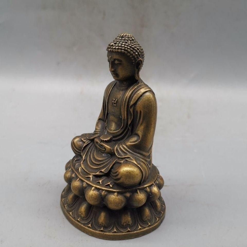 仏教美術 大日如来仏様 銅製 銅器 現代工芸品 美術品 置物 - メルカリ