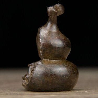 紫銅 瓢?弥勒仏 仏像 福禄両道 笑納百財 工芸品 美術品 置物 - メルカリ