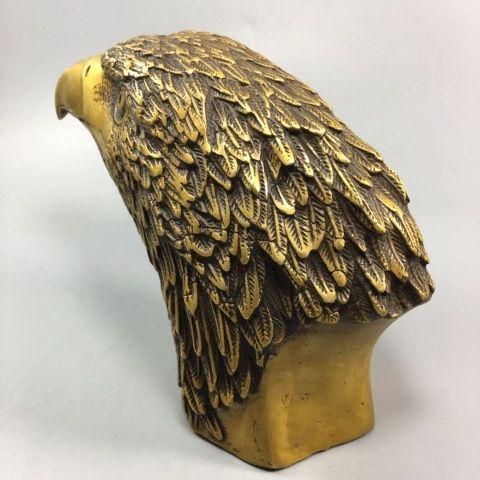 銅器 鷹の頭 文房具 茶道具 装飾品 工芸品 美術品 置物 - メルカリ