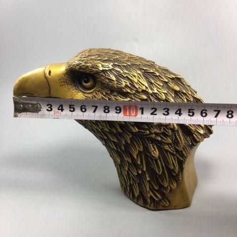 銅器 鷹の頭 文房具 茶道具 装飾品 工芸品 美術品 置物 - メルカリ