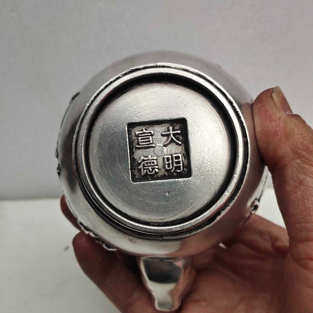 牛レリーフ 急須 徳利 茶道具 現代工芸品 美術品 置物 - メルカリ