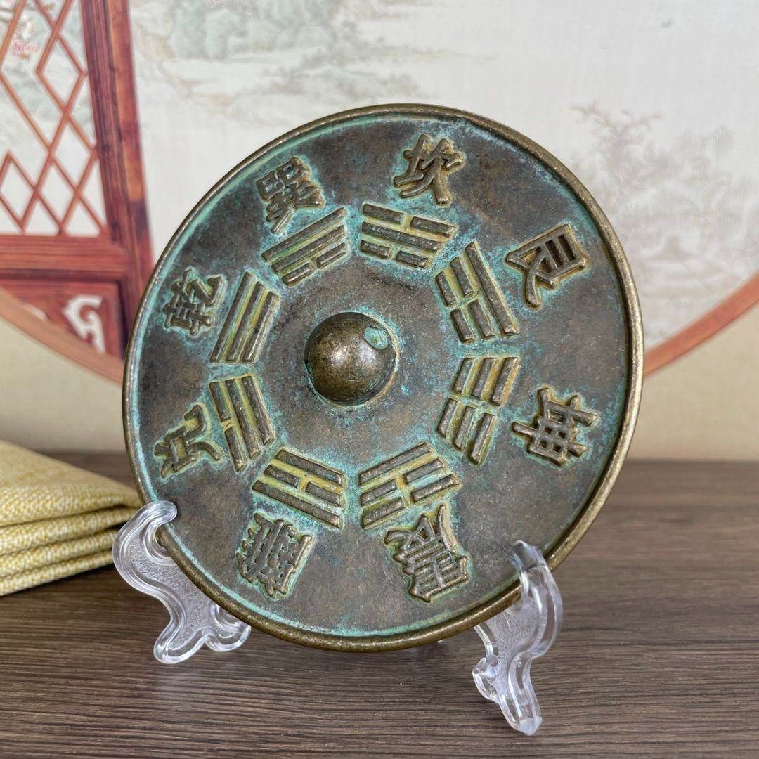 銅器 八宝缶 招財 聚宝缶 鎮宅 辟邪 開運 風水 置物 工芸品 銅鏡 八卦鏡 鎮宅辟邪 開運風水 招財 工芸品 装飾品 置物 - メルカリ