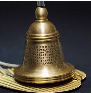 仏教美術 法器 仏頂尊勝陀羅尼風鈴 工芸品 置物 - メルカリ