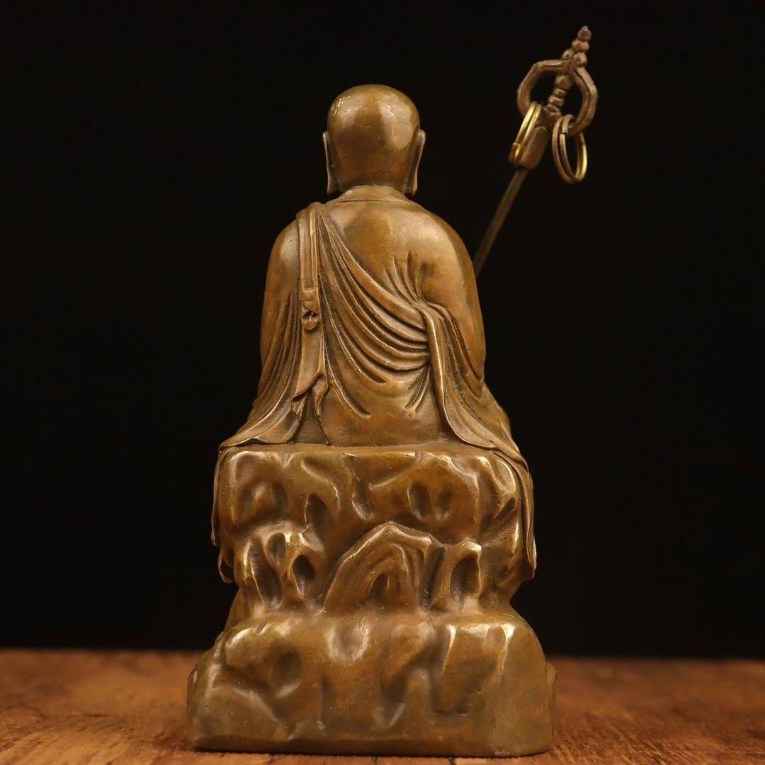 地蔵 菩薩 観音 銅製 仏像 彫刻 置物 開運 風水 - メルカリ