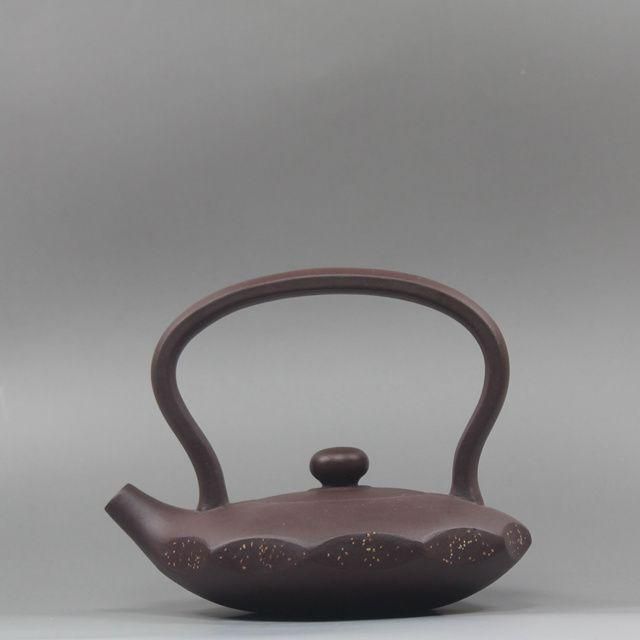 中国宜興紫砂壷 海の恋提梁壺 急須 現代工芸品 美術品 置物 - メルカリ