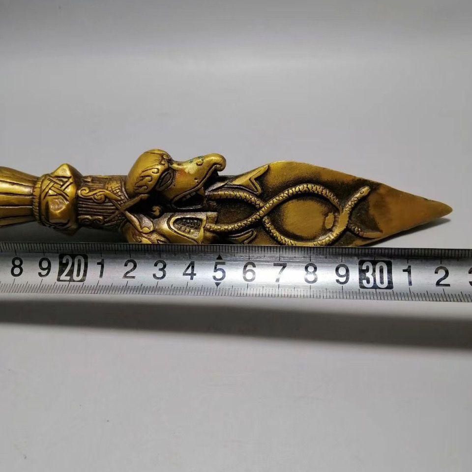 仏教美術 法器 馬頭明王三面普巴杵 降魔杵 辟邪 開運 風水招財 最も