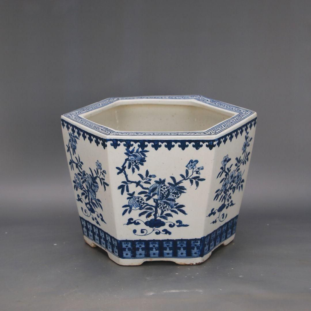 青花満工六方鉢 盆栽鉢 植木鉢 多肉植物鉢 小品盆栽鉢 山野草鉢 青花満工六方鉢 盆栽鉢 植木鉢 多肉植物鉢 小品盆栽鉢 山野草鉢 - メルカリ