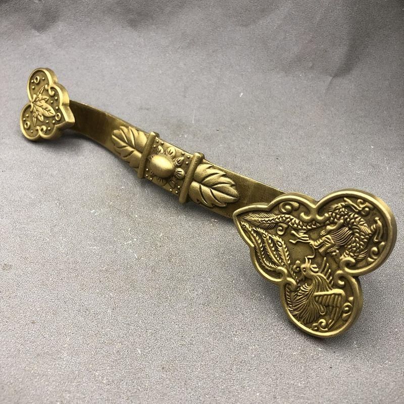 龍鳳如意 銅製品 装飾品 工芸品 美術品 置物 - メルカリ