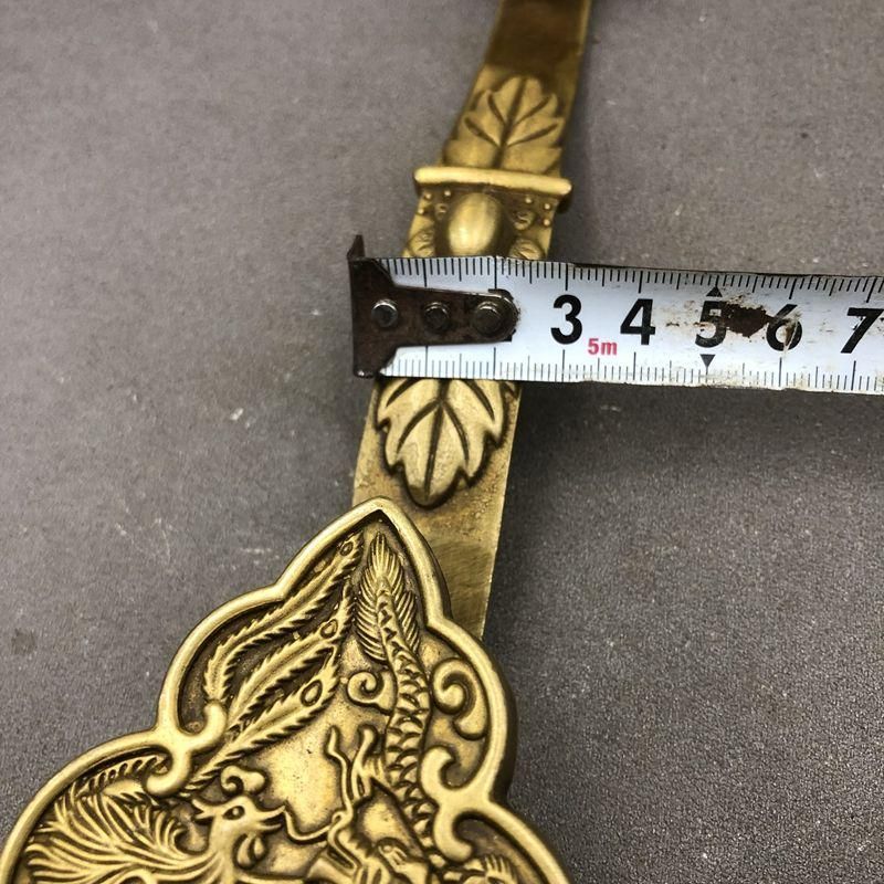 龍鳳如意 銅製品 装飾品 工芸品 美術品 置物 - メルカリ