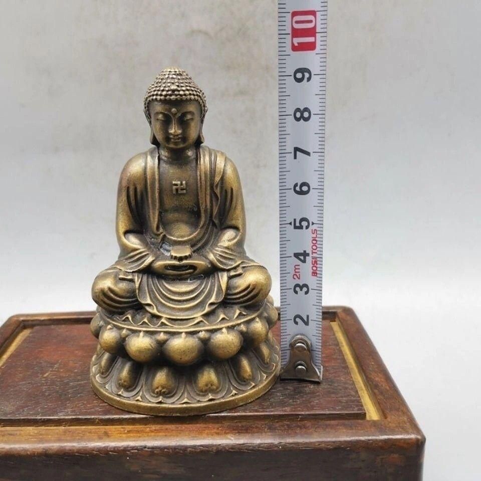 仏教美術 大日如来仏様 銅製 銅器 現代工芸品 美術品 置物 - メルカリ