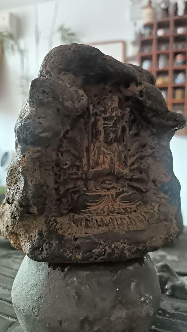 石像 千手観音仏像 茶室 博古架 禅意 置物 装飾品 工芸品 石像 千手観音仏像 茶室 博古架 禅意 置物 装飾品 工芸品 - メルカリ