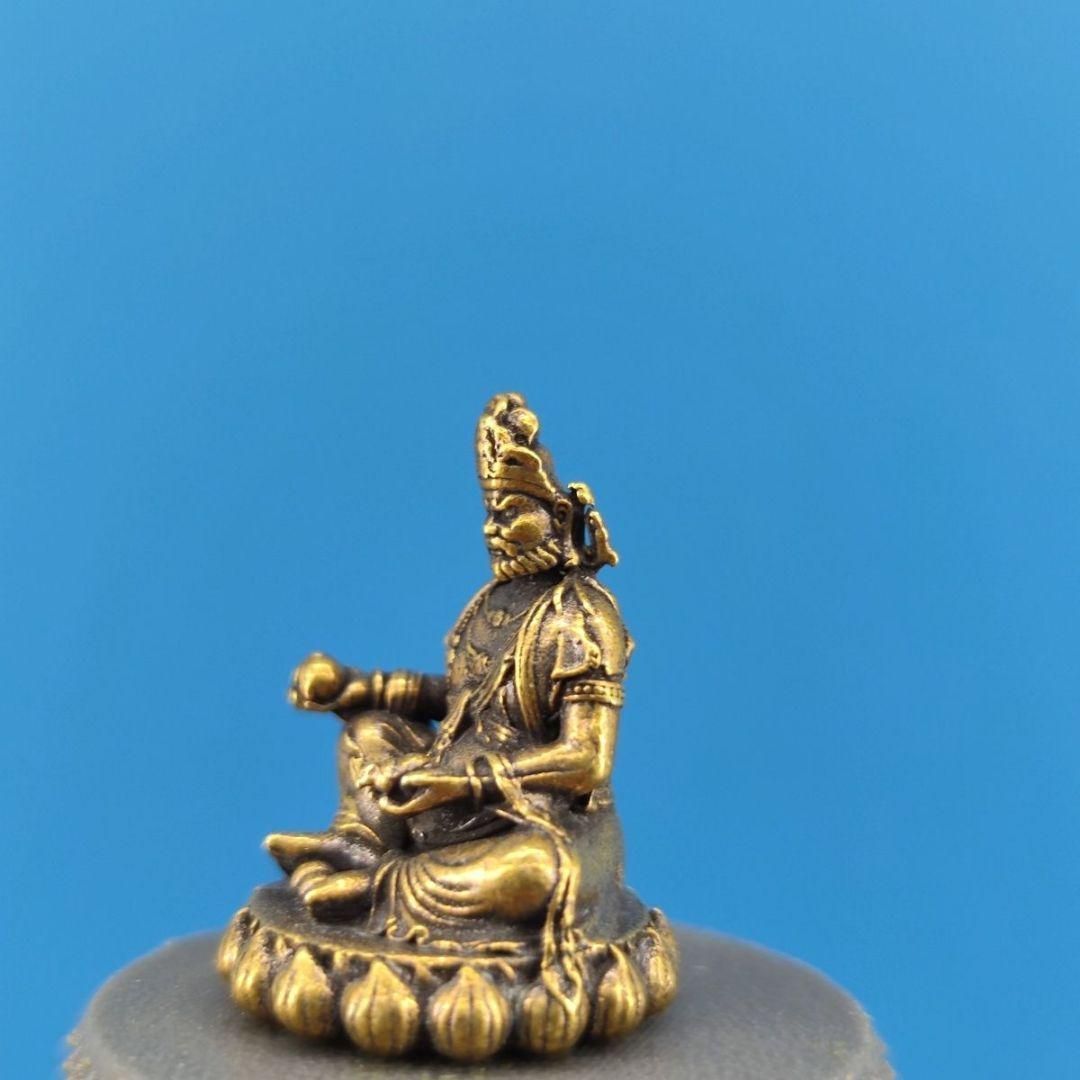 銅製 仏像 小仏像 密教黄財神仏像 ミニ仏 工芸品 置物 - メルカリ