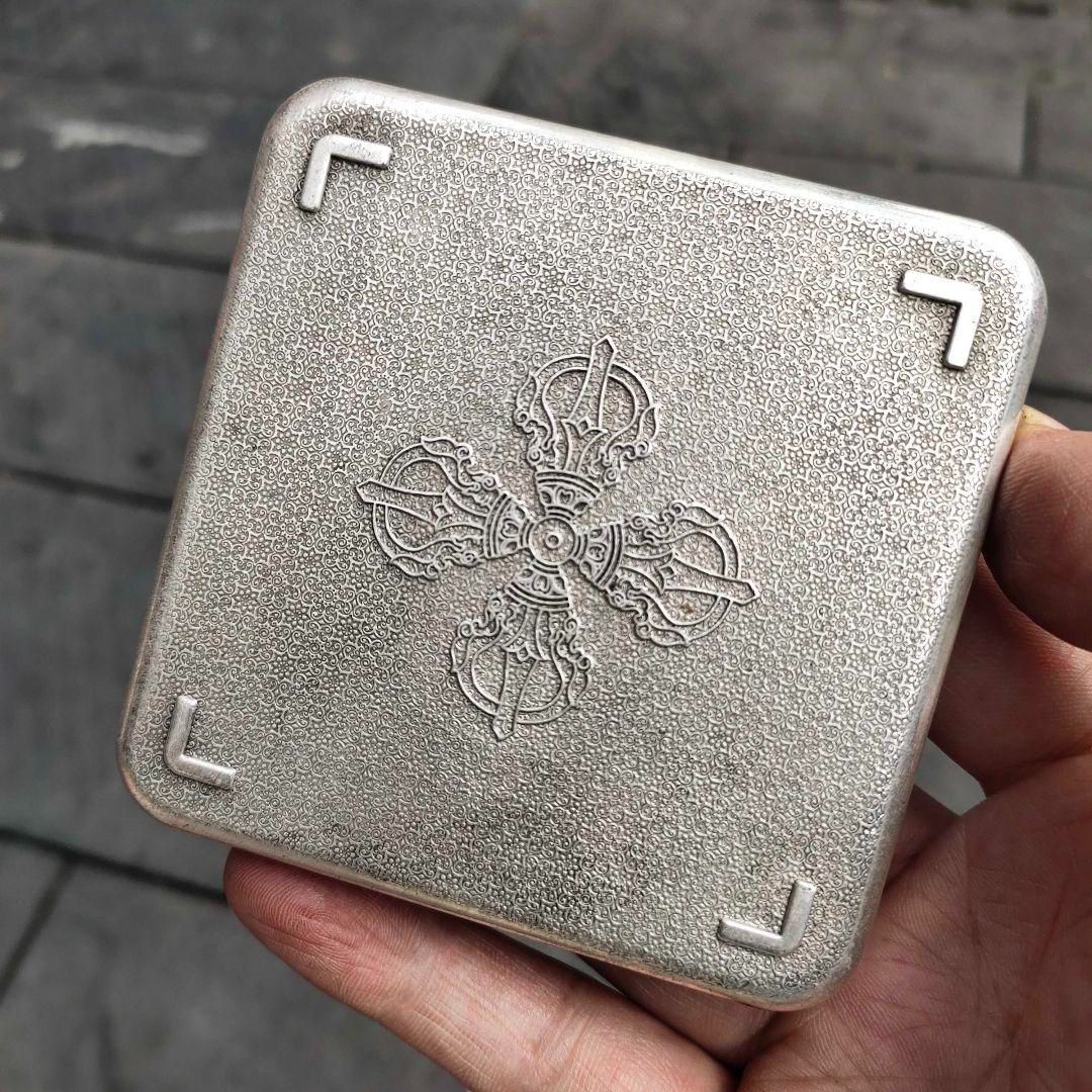 銅細工 小墨箱香炉 香道具 装飾品 工芸品 美術品 置物 - メルカリ