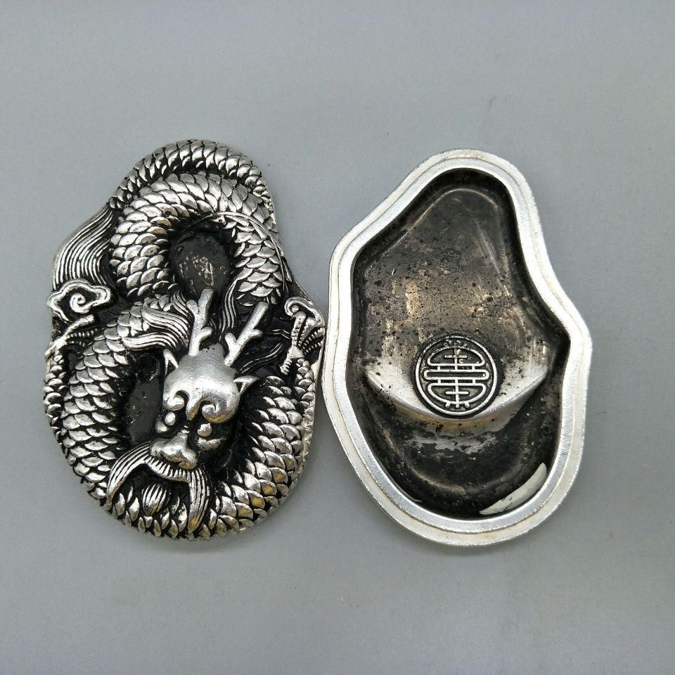 龍硯 文房四宝 書道具 文房具 現代工芸品 美術品 置物 - メルカリ