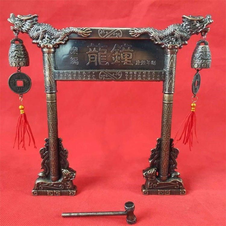 曽侯乙青銅器編鐘器 招財進宝 撞鐘 竜鐘 置物 - メルカリ