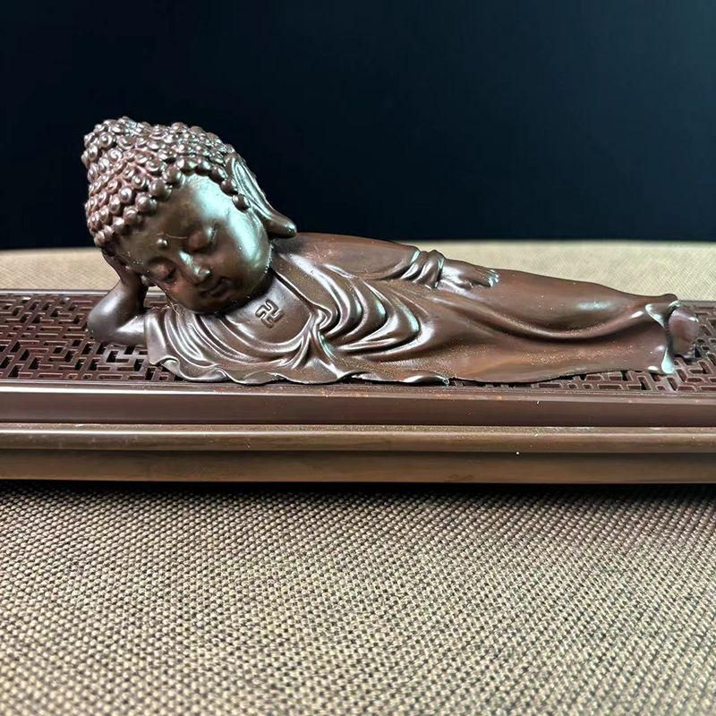 銅  細工  銅香炉  臥仏線香薫香炉  工芸品 美術品 置物 銅 細工 銅香炉 臥仏線香薫香炉 工芸品 美術品 置物 - メルカリ