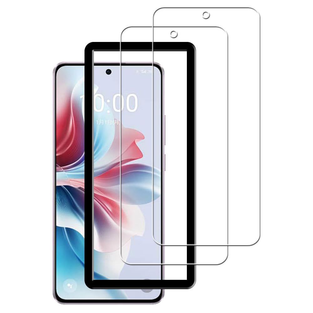 在庫処分】OPPO Reno11 A 用の 対応 ガラスフィルム 強化ガラス日本