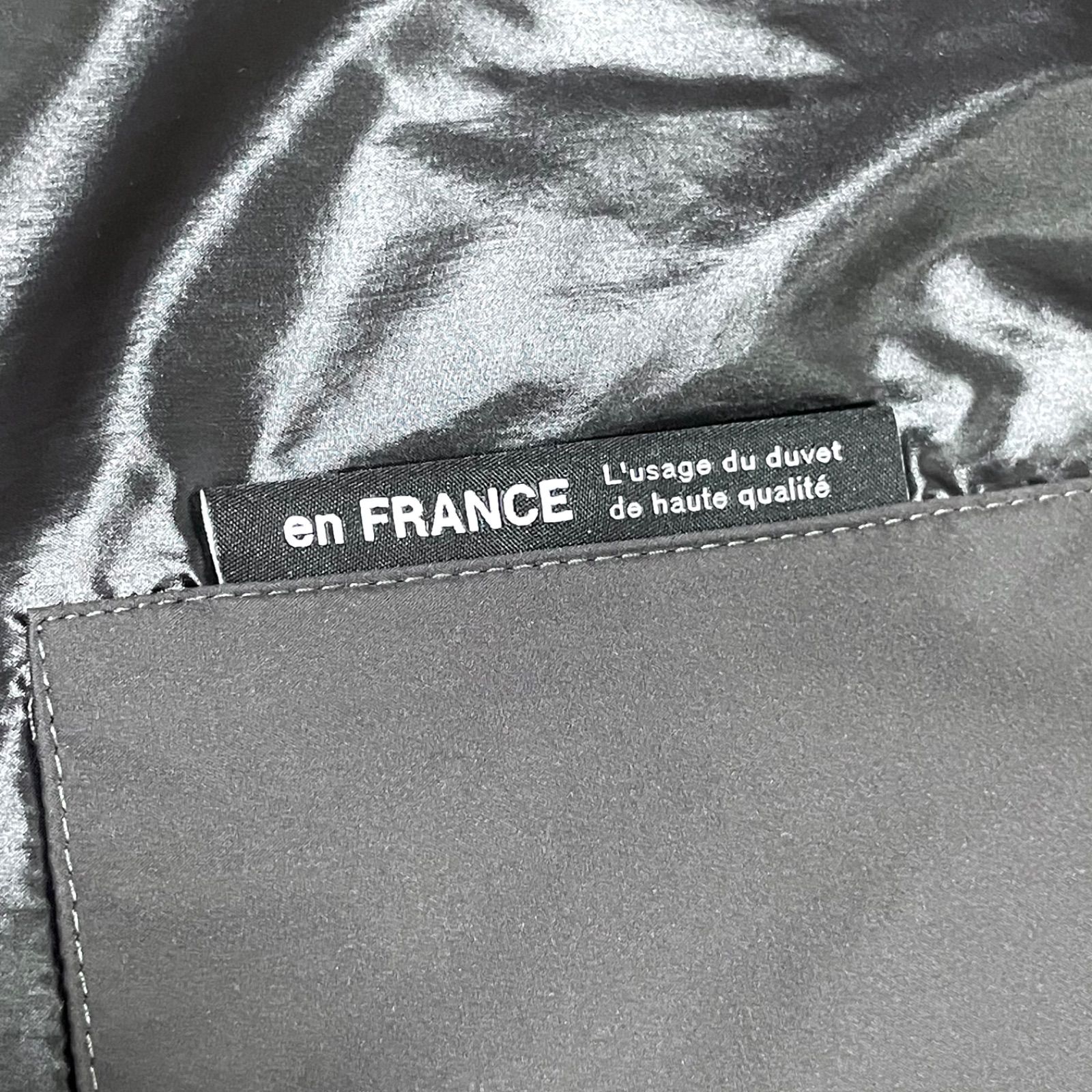 極美品✨ナノユニバース 西川ダウン スタンドカラーダウンポンチョ