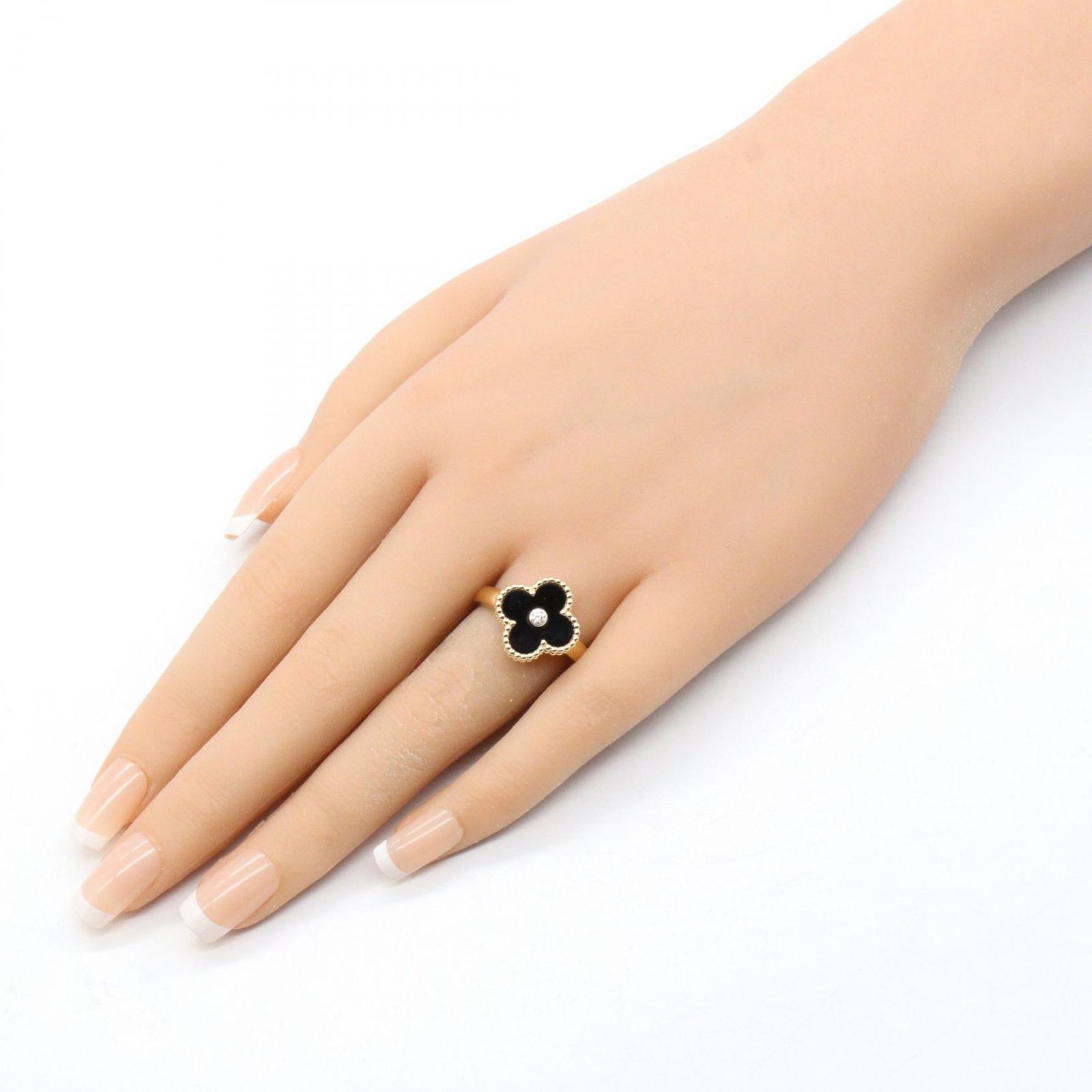 ヴァンクリーフ＆アーペル リング 7号 ヴィンテージ アルハンブラ