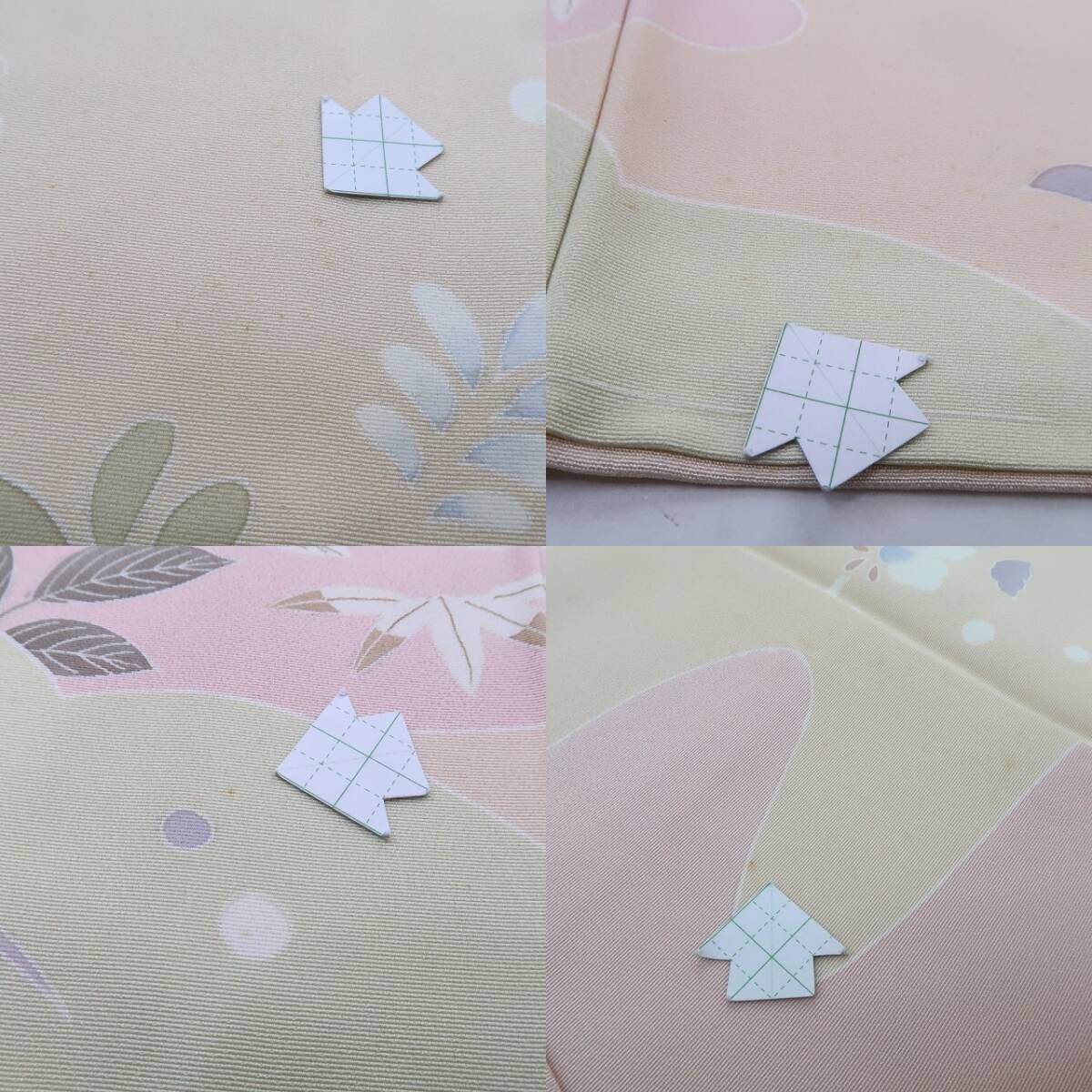 ❁tomihisa❁新品 金駒刺繍 着物 正絹“花の衣に夢は巡りて今ある自分に