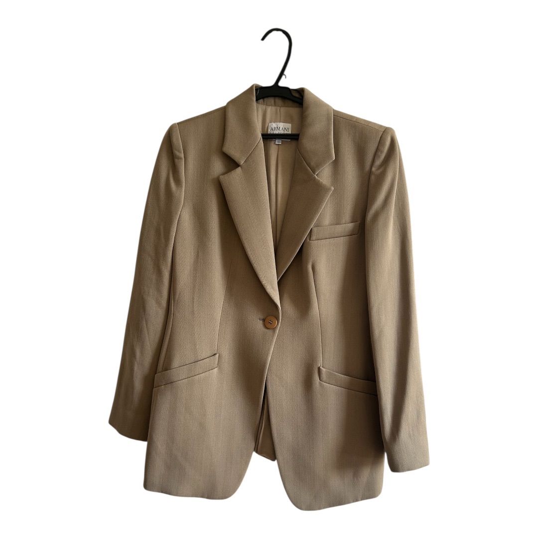 Z1607ARMANI COLLEZIONI アルマーニコレツォーニ ジャケット ベージュ