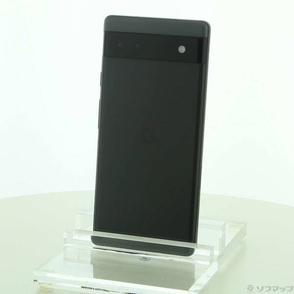 中古品〕 Google Pixel 6a 128GB チャコール GB17L Softbank SIMフリー