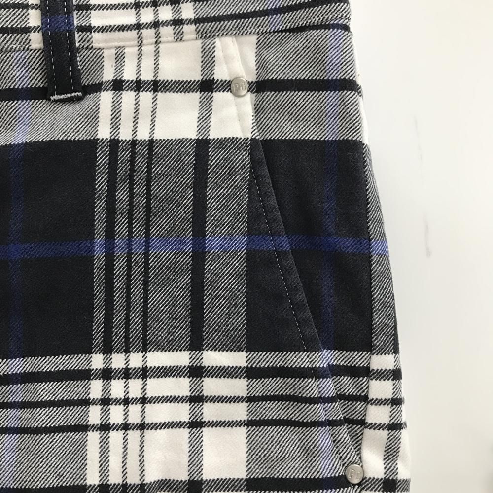 美品】パーリーゲイツ ゴルフ パンツ ネイビー メンズ チェック 5 美品