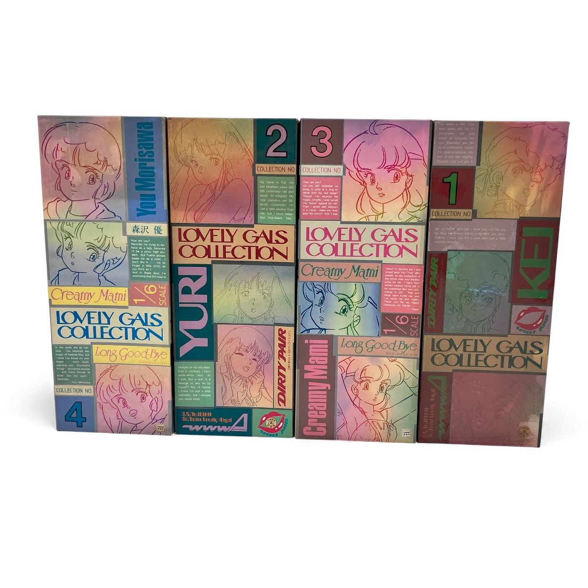 BANDAI 1/6 ラブリー ギャルズ コレクション ダーティペア ケイ ユリ