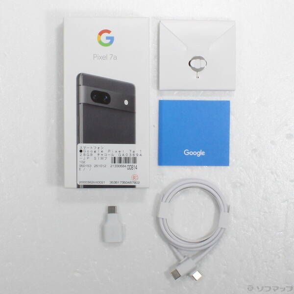 中古品〕 Google Pixel 7a 128GB チャコール GA03694-JP SIMフリー