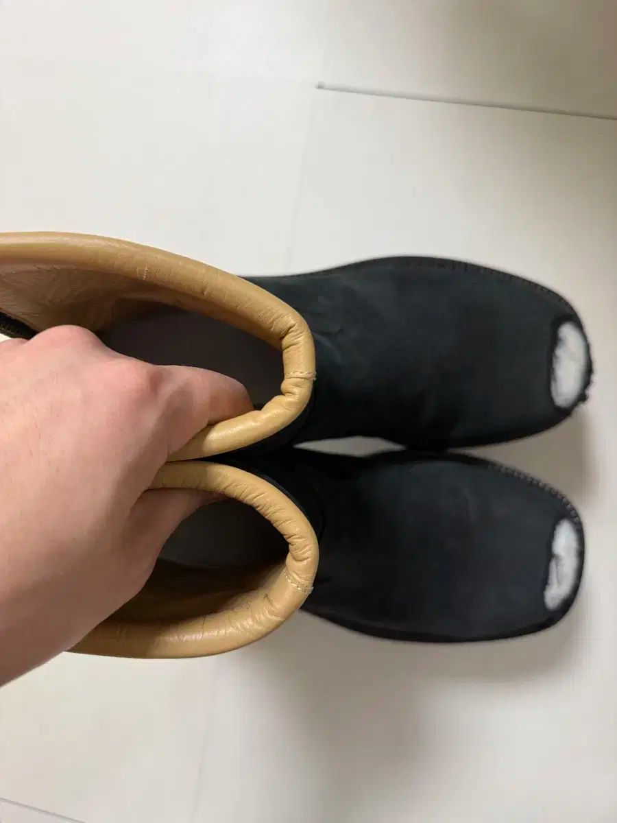 m*中様 [正規品｜美品] MM6 ブラックオープントゥアンクルブーツ マルジェ m*中様 [正規品｜美品] MM6 ブラックオープントゥアンクルブーツ