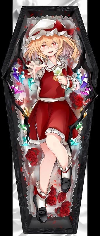 DZ02987 東方Project フランドール&レミリア☆同人グッズ抱き枕カバー