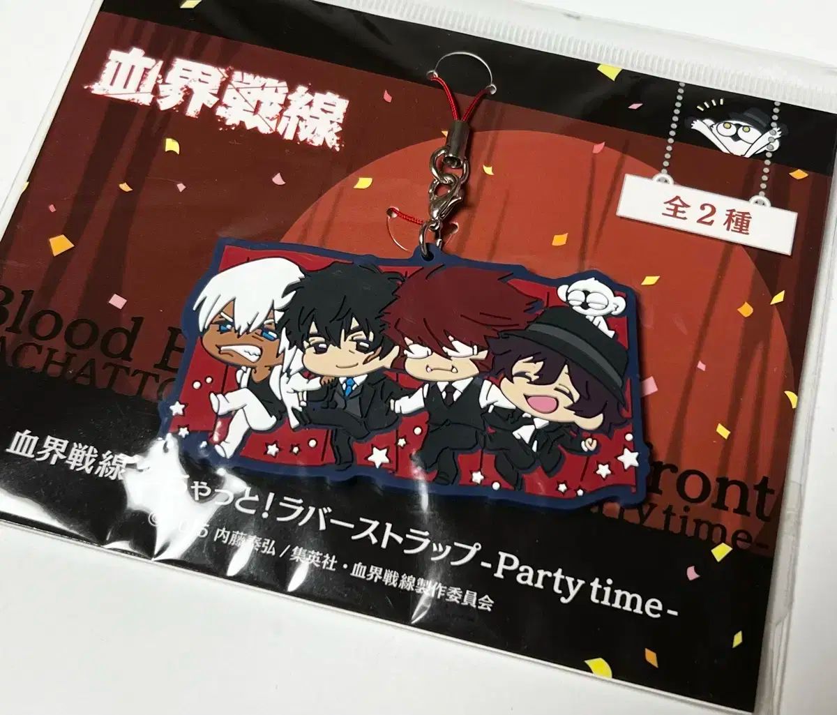 血界戦線 未開封 ラバー ストラップ - メルカリ