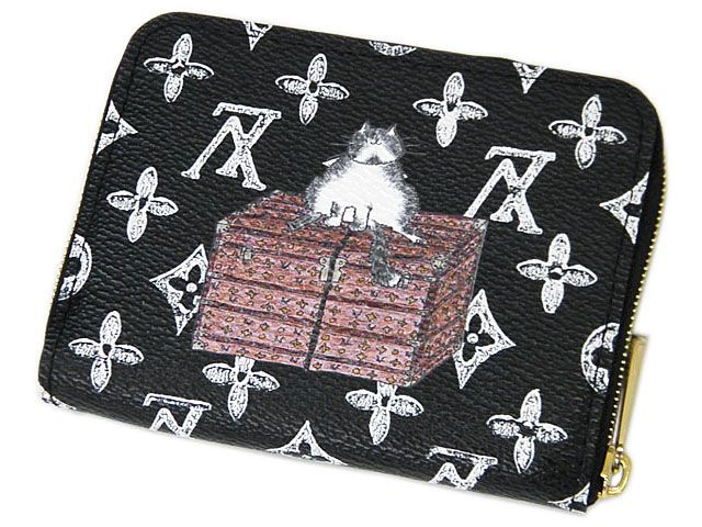 新品同様】ルイ・ヴィトン LOUIS VUITTON キャットグラム ジッピー