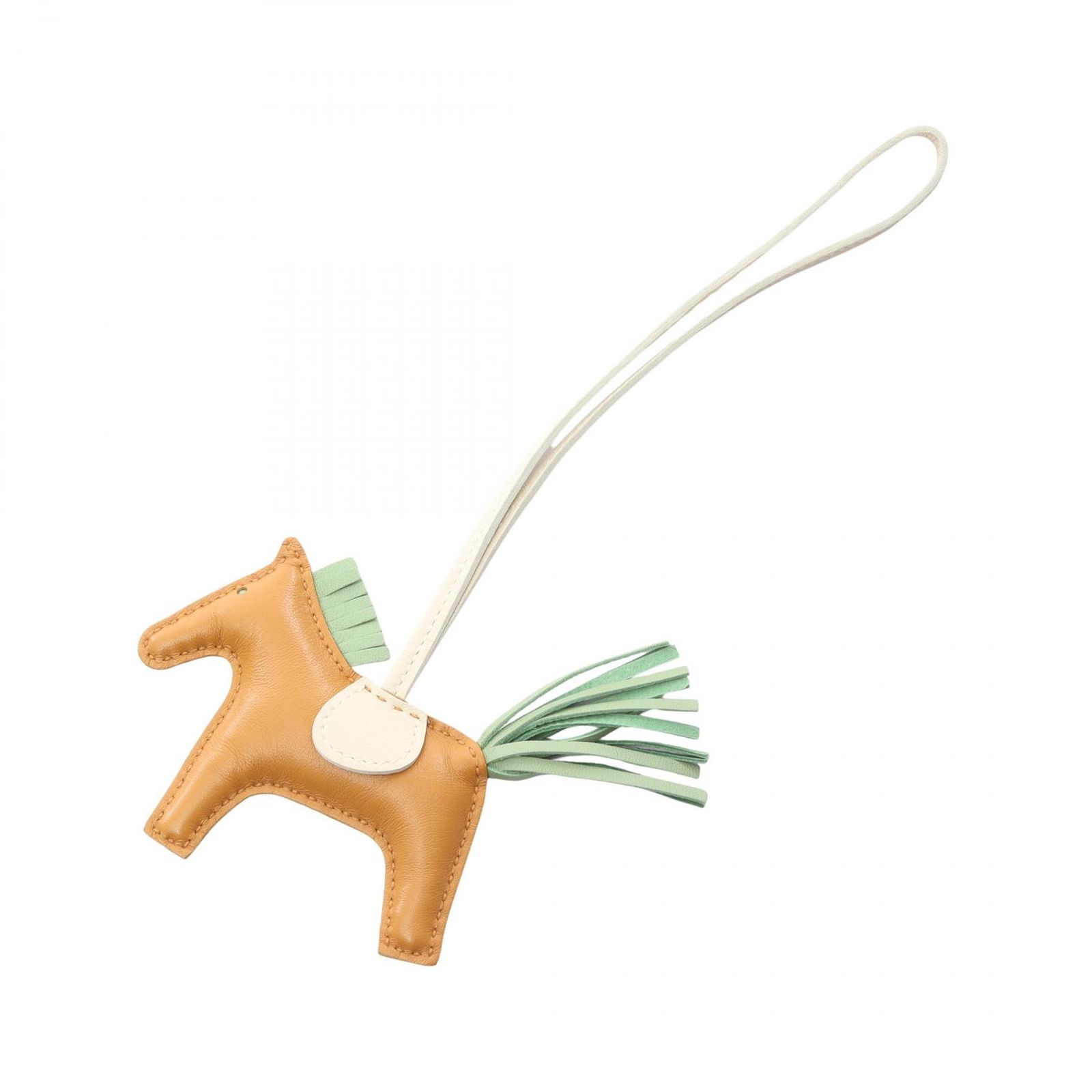 HERMES エルメス ロデオPM セサミ クレ ヴェールクリケット チャーム