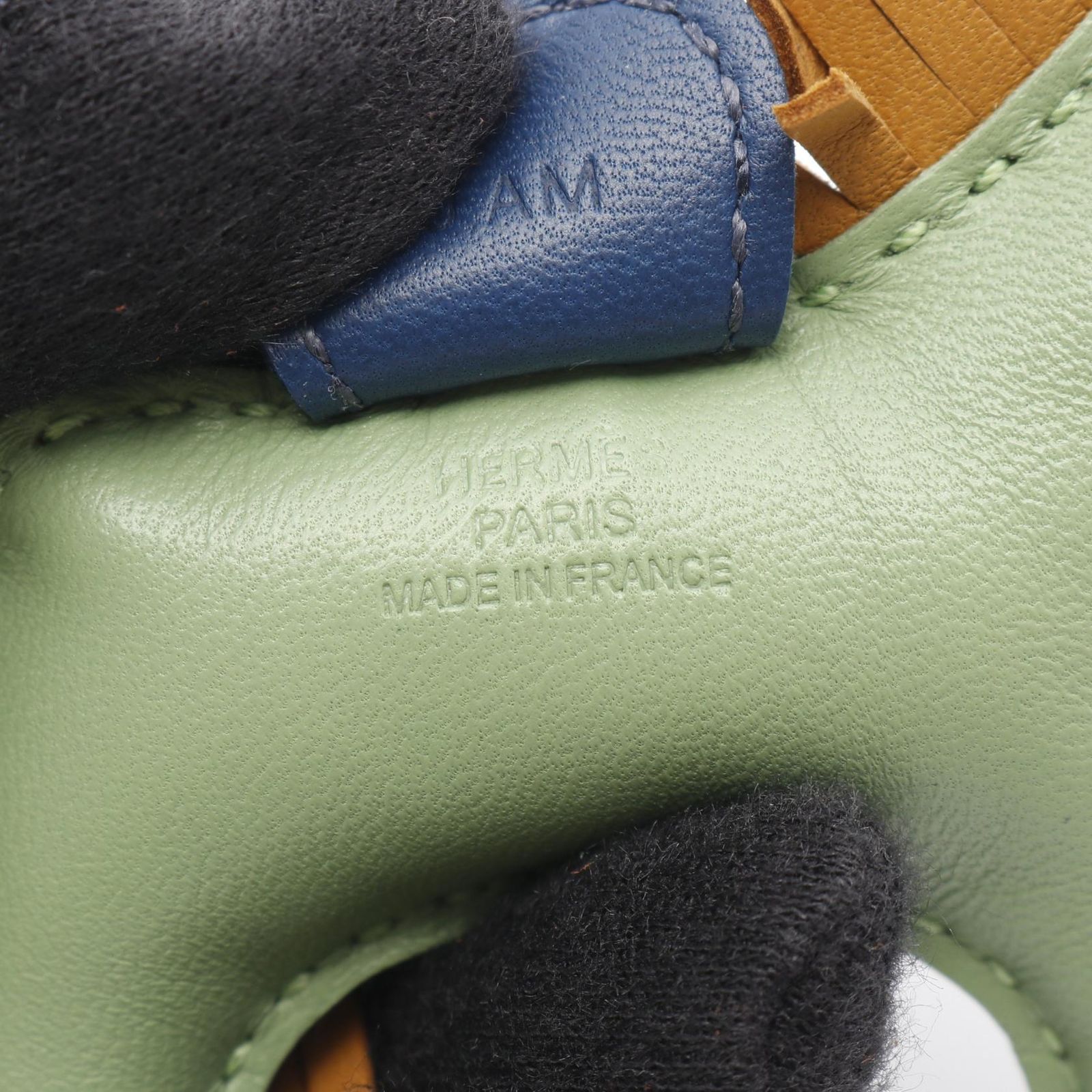 HERMES エルメス ロデオPM ヴェールクリケット セサミ ブルードマルト