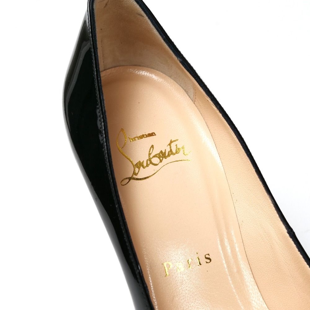 クリスチャンルブタン エナメル ポインテッドトゥ ハイヒール 楽天市場】Christian Louboutin クリスチャン ルブタン パンプス
