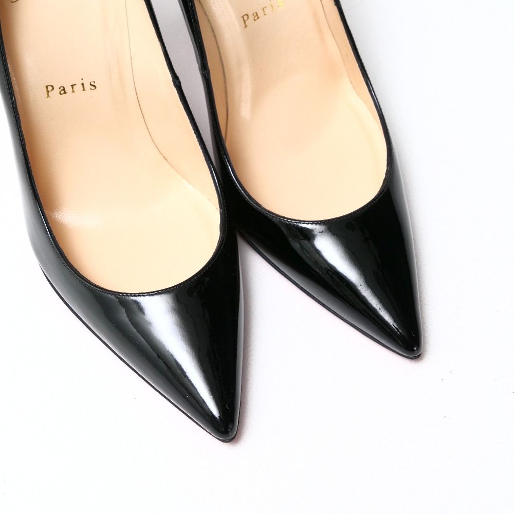 Christian Louboutin クリスチャンルブタン DECOLLETE 554 100 PATENT