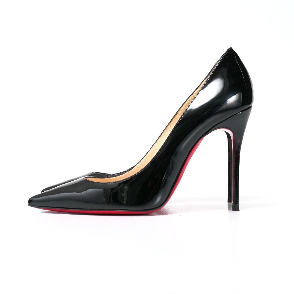 Christian Louboutin クリスチャンルブタン DECOLLETE 554 100 PATENT