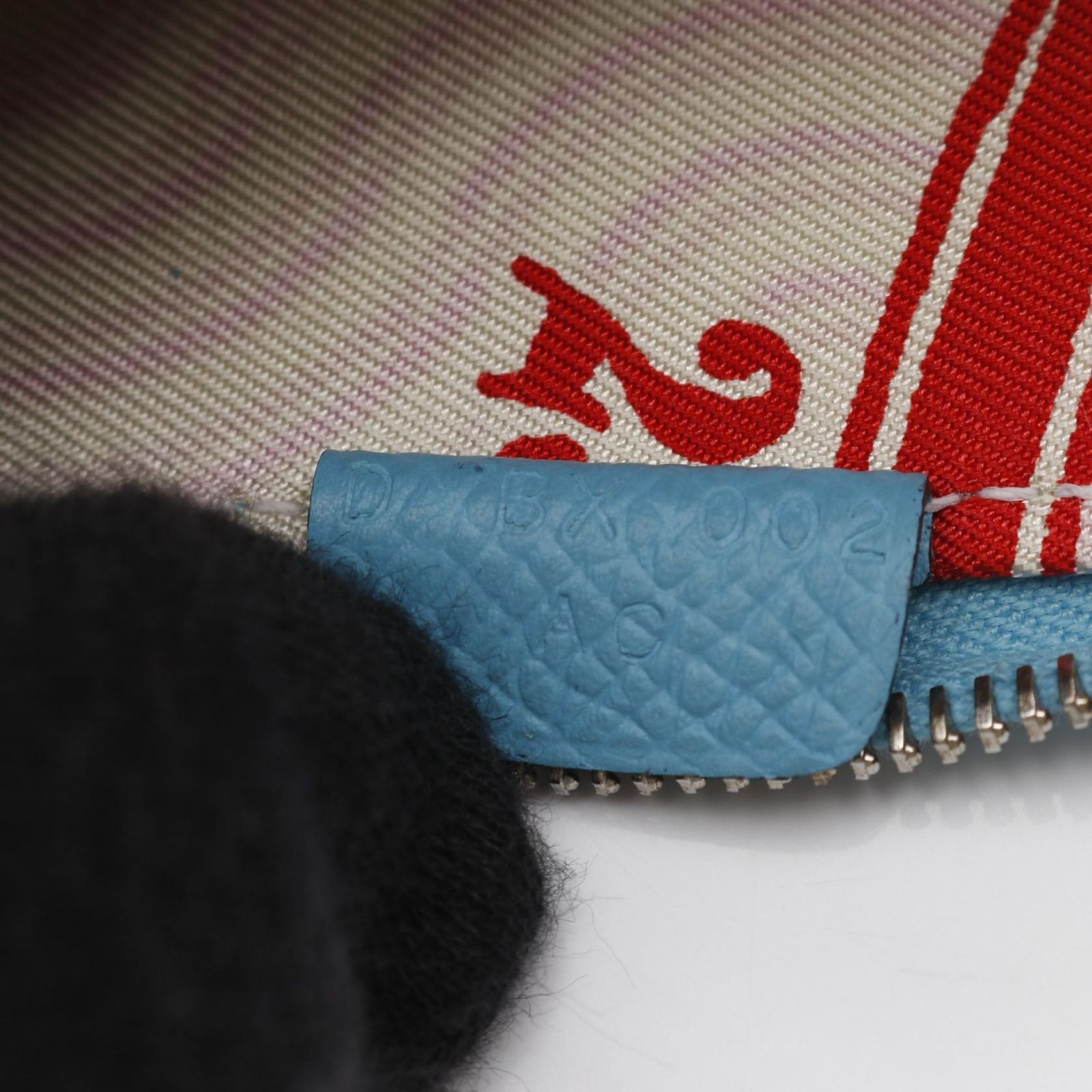 HERMES エルメス アザップ コンパクトミニ シルクイン ブルーノール