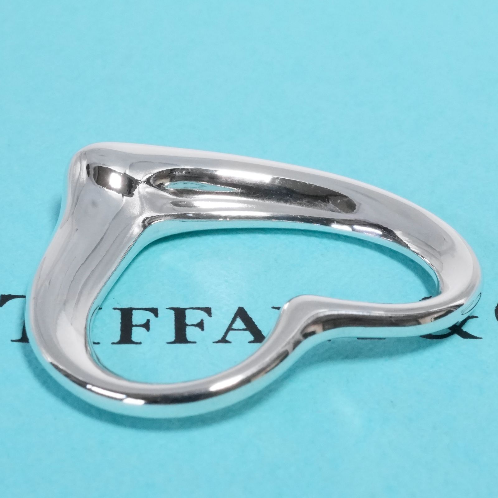 極美品 オールドティファニー オープンハート XL ネックレス シルバー925 極美品 オールドティファニー オープンハート XL ネックレス シルバー