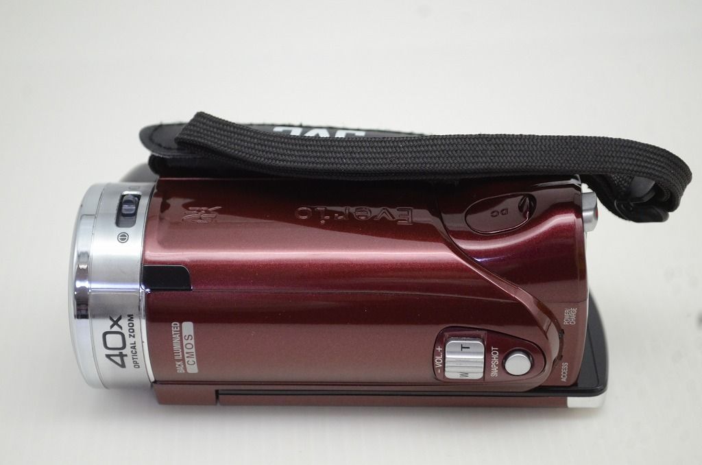 良品 JVC ケンウッド Everio GZ-E117 デジタルビデオカメラ レッド 元