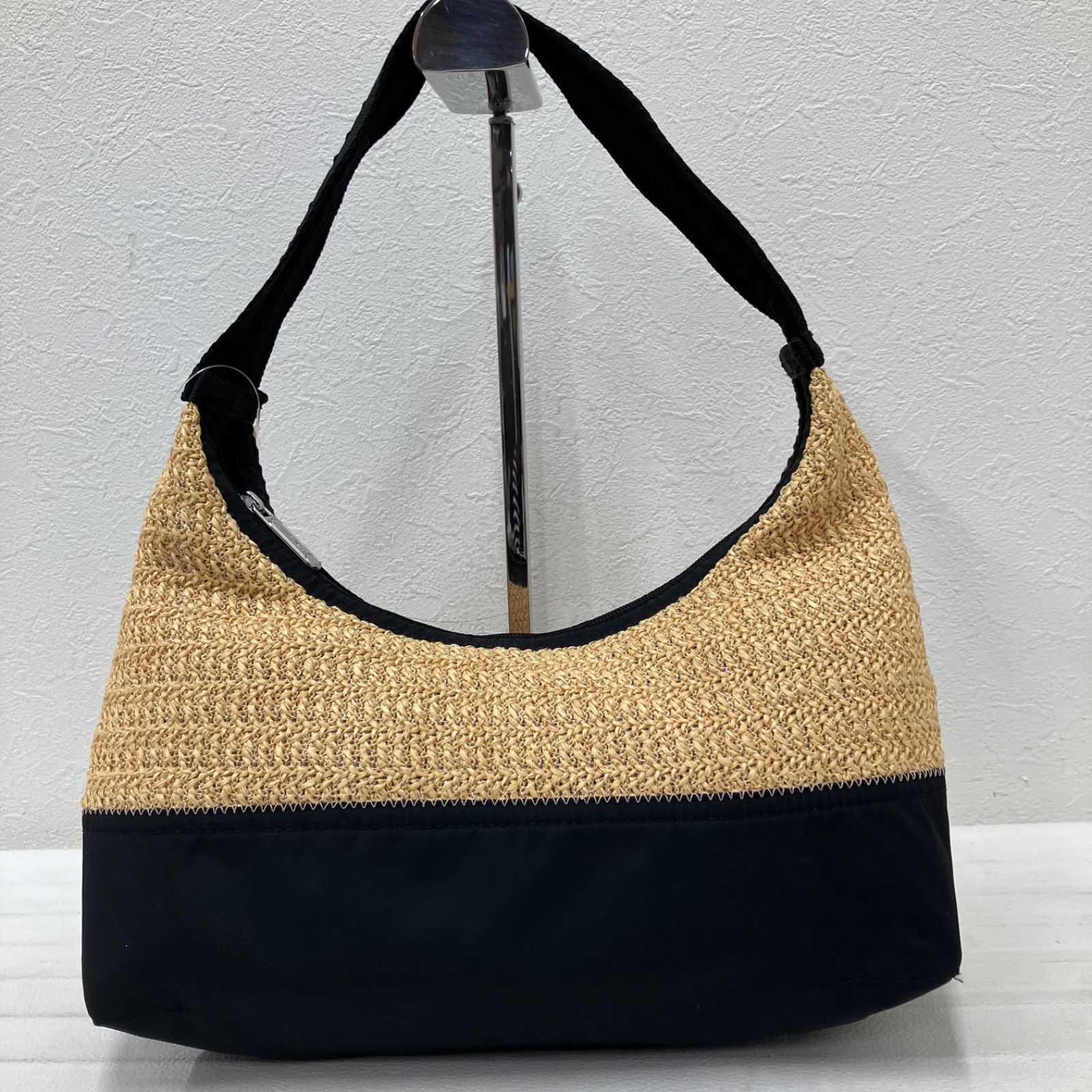 6449 LeSportsac レスポートサック トートバッグ ラフィア RAFFIA ワン 
