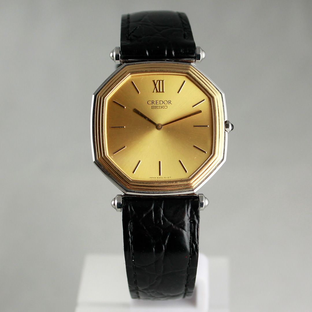 セイコー SEIKO クレドール 9300-5060 14KTベゼル 腕時計 Yahoo!オークション - セイコー SEIKO クレドール 9300-5060 14KT ベゼ