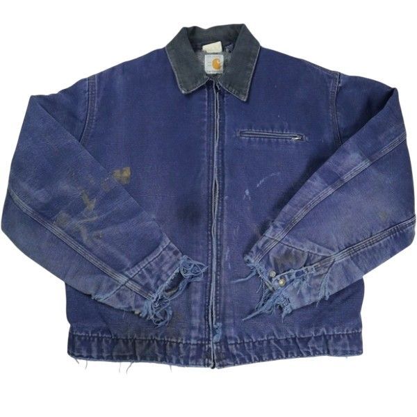 carhartt カーハート デトロイトジャケット ネイビー 【100周年】濃紺 100周年】USA製 カーハート デトロイトジャケット 紺 stussy - メルカリ