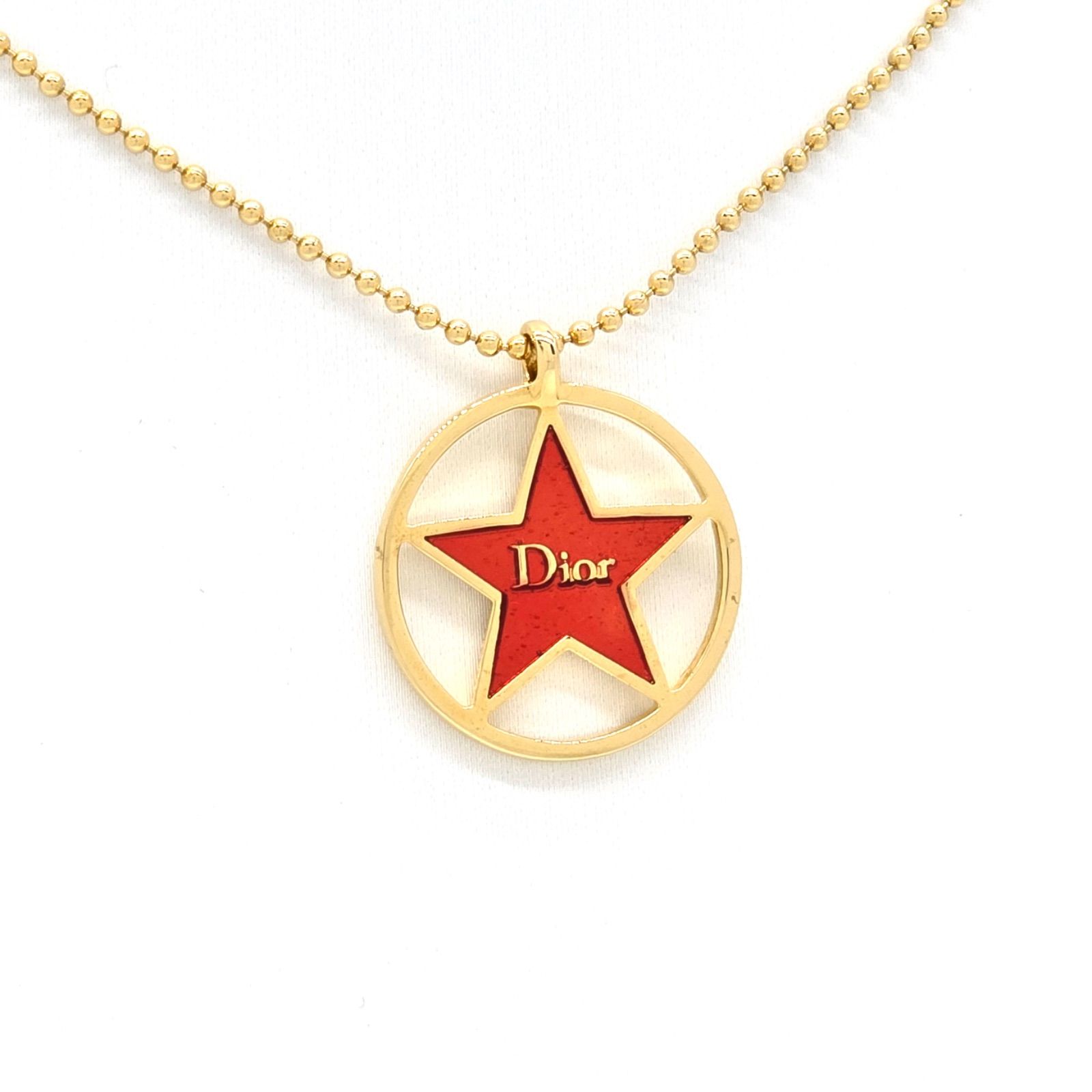 CHRISTIAN DIOR クリスチャン ディオール サークルスター ペンダント 