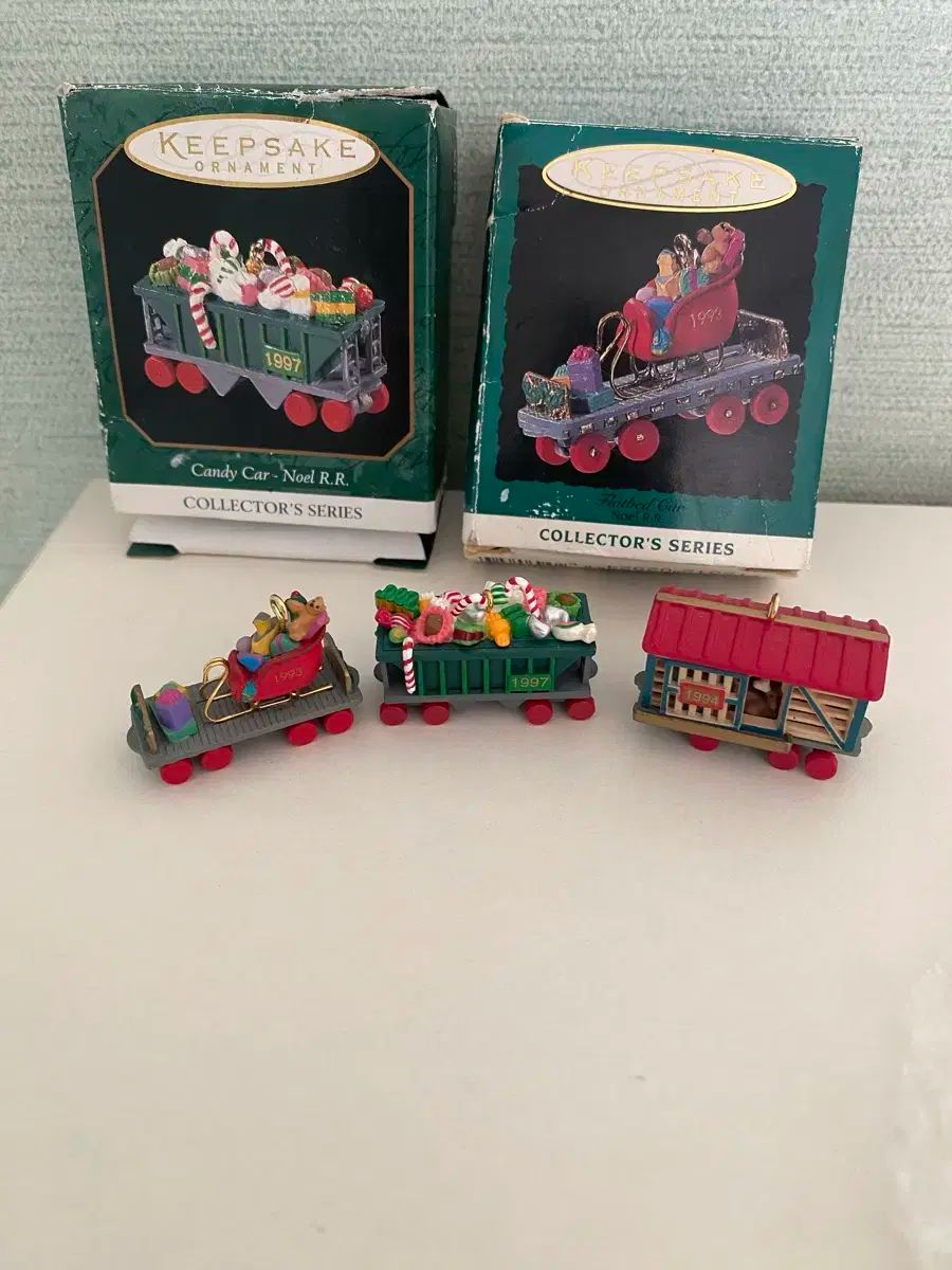 ホールマーク　クリスマス　オーナメント　トーマス　ライオネル クレーン車 ホールマーク クリスマス オーナメント トーマス ライオネル クレーン