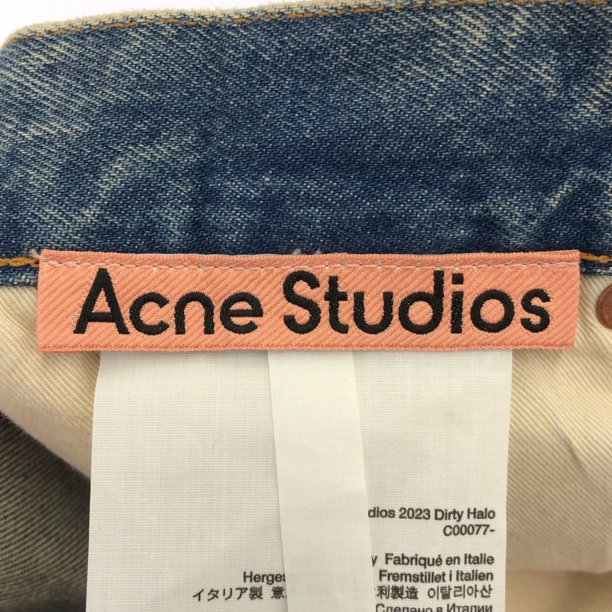 Acne Studios アクネストゥディオズ サイズ24/30 2023 Dirty Halo