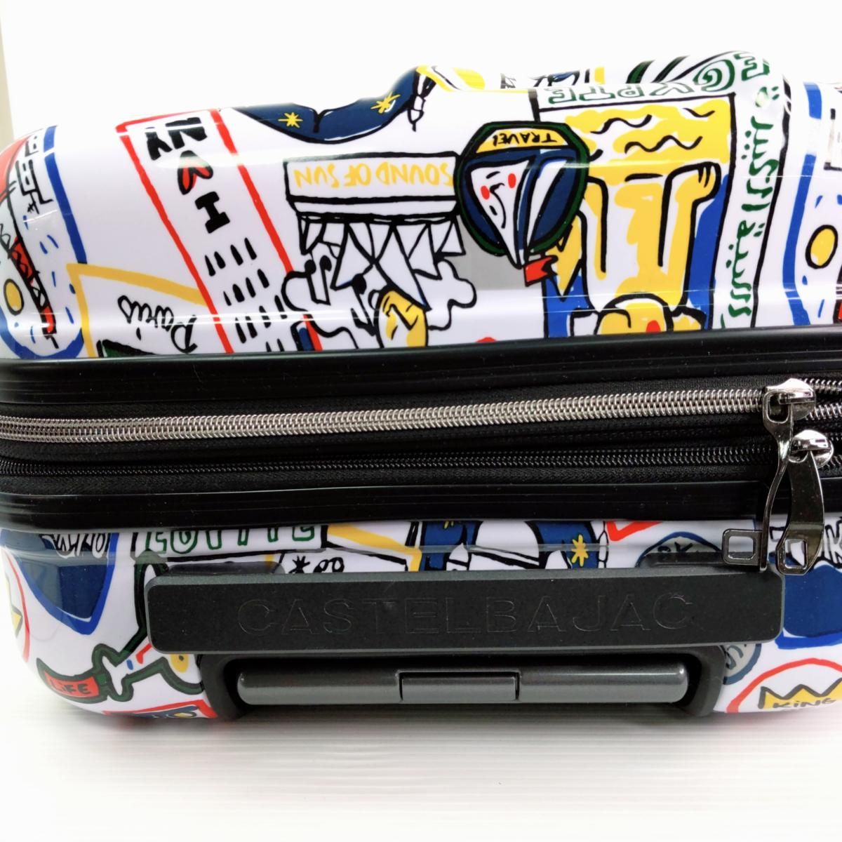 品】CASTELBAJAC カステルバジャック アウトレット スーツケース総柄