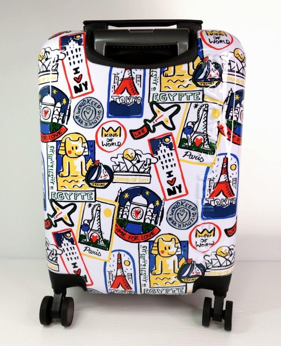 品】CASTELBAJAC カステルバジャック アウトレット スーツケース総柄